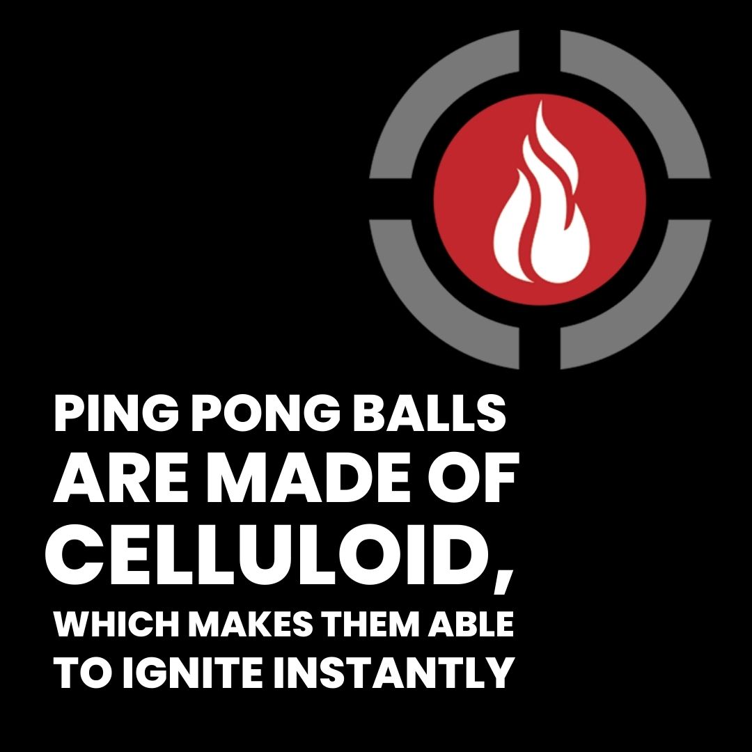 DynaFire1's tweet photo. Have you included your rec room or garage in your safety checklist? ☑️ Pool table felt and ping pong table nets are also highly flammable, so make sure game-related items are always stored safely! 

#FFF #FireFactFriday https://t.co/fDitQHOLPd