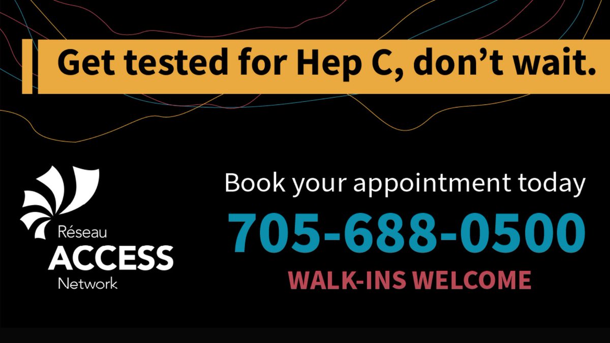 Hepatitis C can cause serious health problems without noticeable symptoms. Hepatitis C treatments stop the virus from being able to make copies of itself and helps clear the virus from the body. Get tested for Hep C. Don’t wait, book your appointment today! 705-688-0500.
