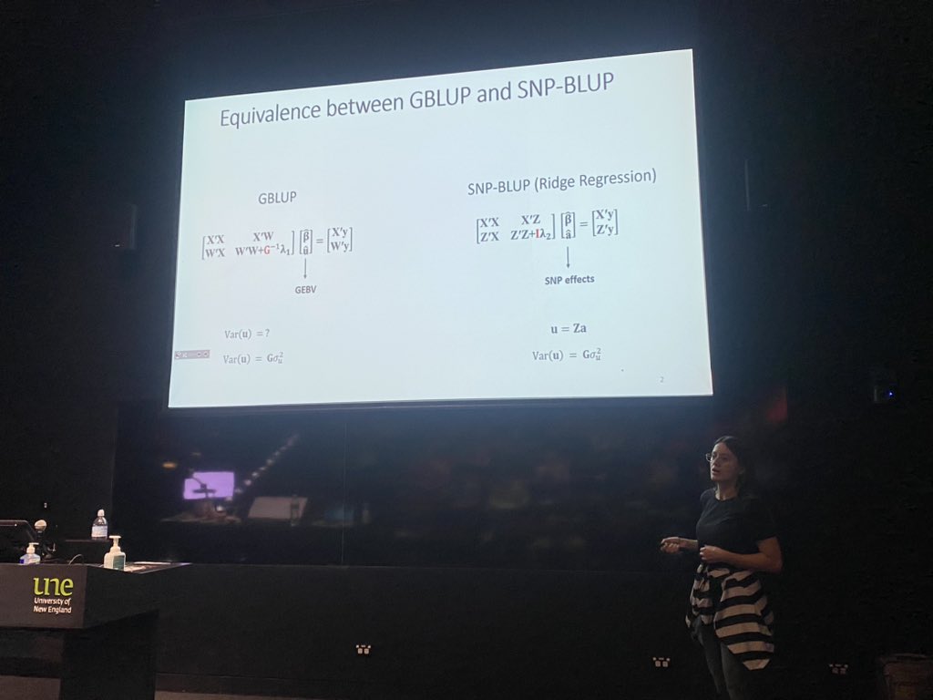 Learned new tools about simulation of genomic data, imputation, BLUPF90 family, genomic selection, etc at UNE breeding course. Also it was great opportunity to meet many scientists from different institutions and countries. #DanielaLourenco #MehdiSargolzaei