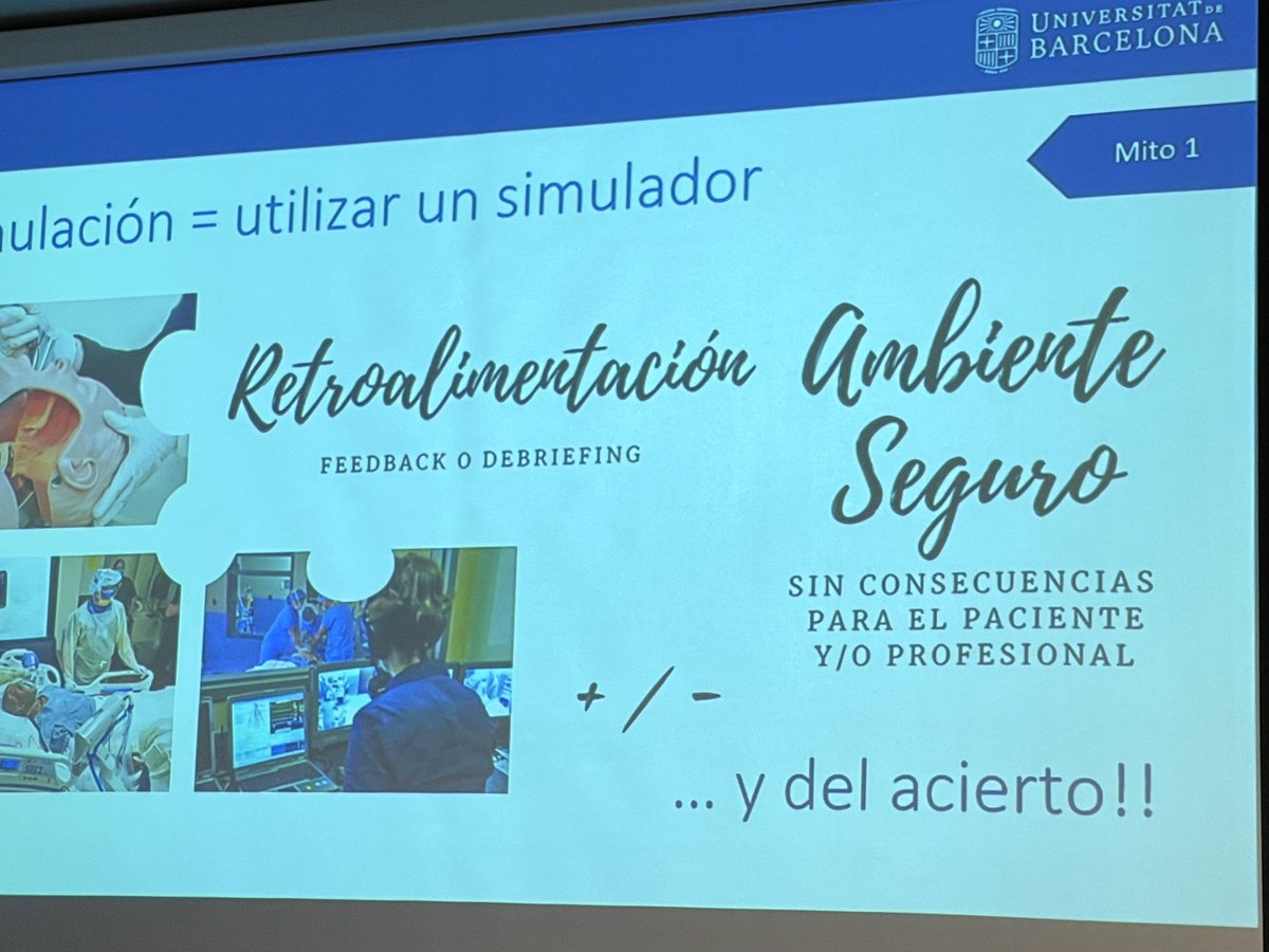 ⁦@esleonc⁩ ens diu que la simulació no serveix sols per entrenar… és fonamental parlar! Sense pràctica no hi ha experts!!