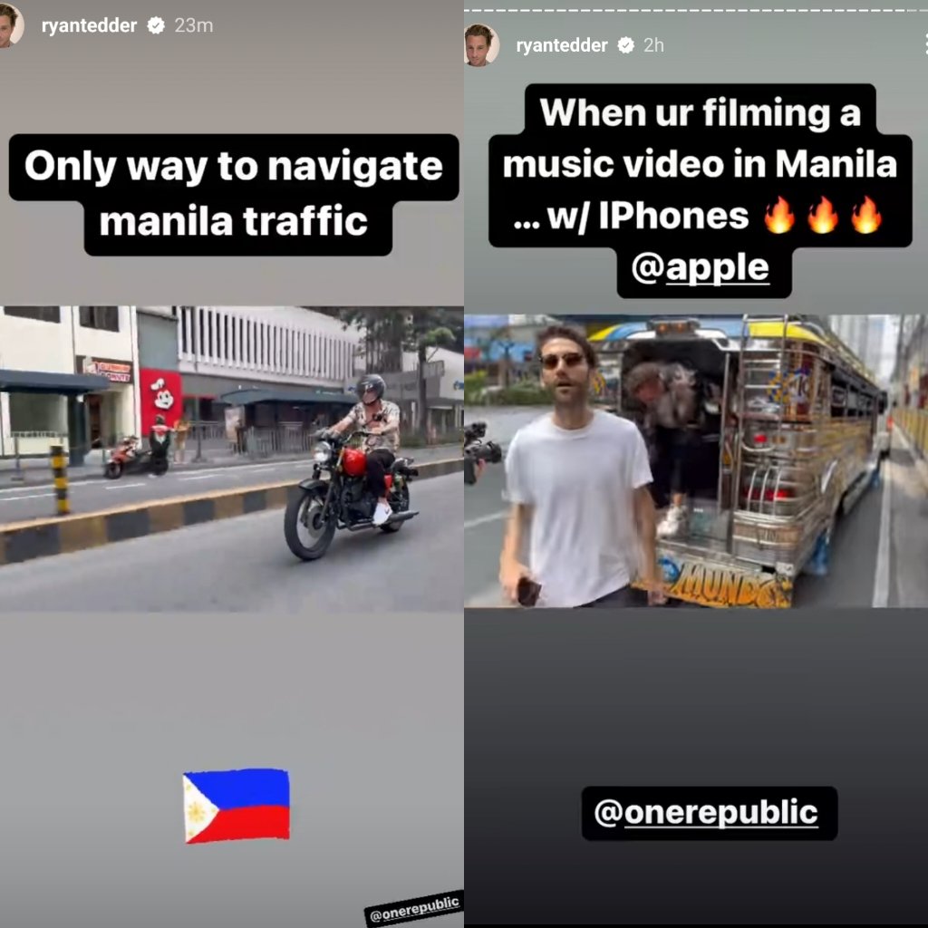 philconcerts's tweet photo. OneRepublic is currently filming a music video in Manila using iPhones. https://t.co/aRuzmIniOf