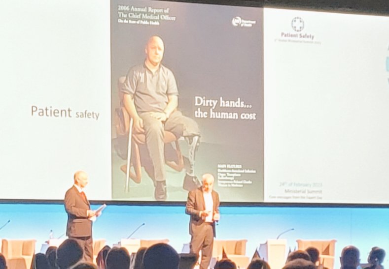 Implemenation science at the heart of patient safety improvement and sustainability. "Patients must be at the center of care' #PSS2023