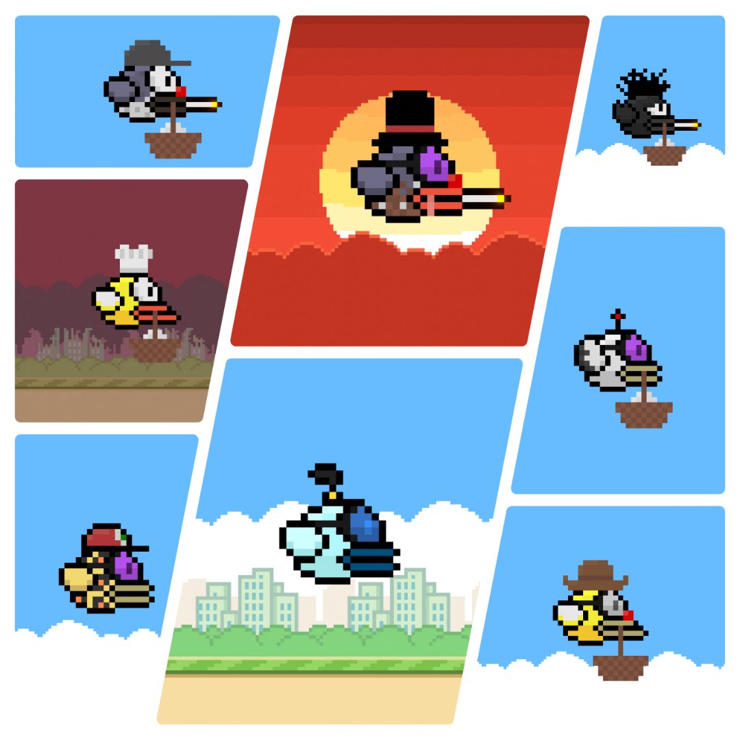 <a href="/FlappyBirbsNFT/">Flappy Birbs</a> That right there is THE tweet! #birbs

Don't fade #FlappyBirbs!