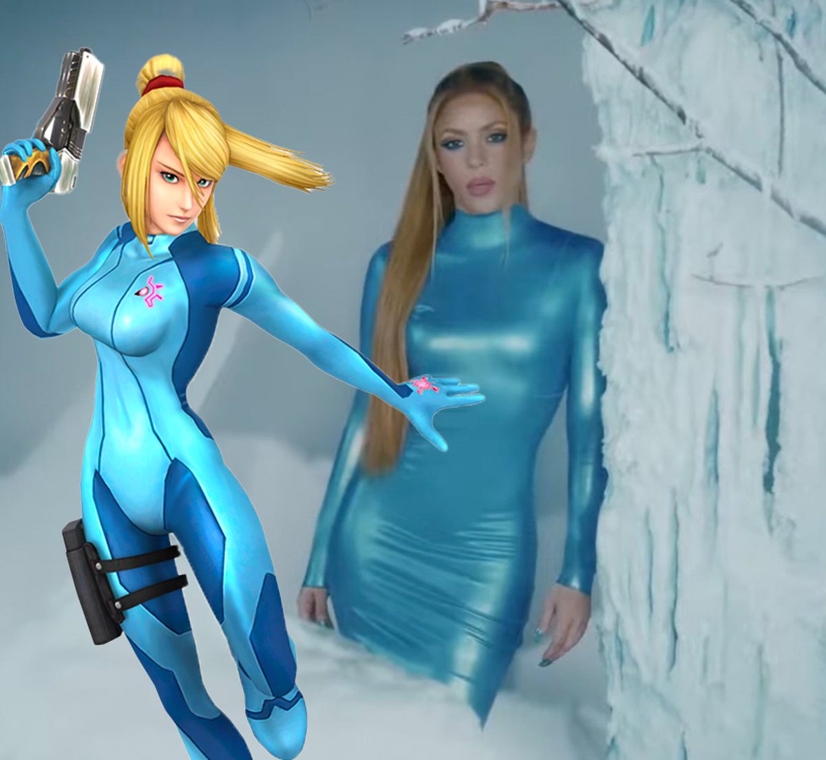 Hoy <a href="/shakira/">Shakira</a> se siente un poco Samus Aran  🥹

#KarolGxShakira #MetroidPrime #gaming #gamingcommunity