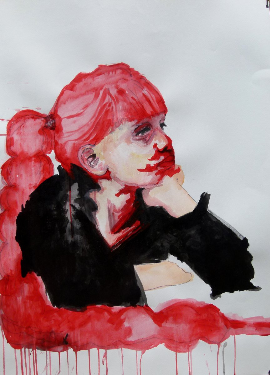 iNGa696's tweet photo. https://t.co/x8y9jdXxua

#art #painting  #fineart  #portraitart #red #Love https://t.co/YlkFfsRICo