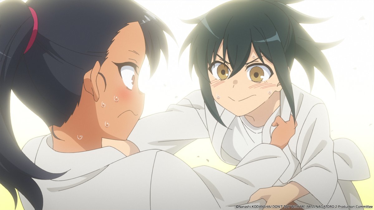 [애니플러스 2/26 23:00 방송 『괴롭히지 말아요, 나가토로 양 2nd Attack 』 9화 "선배가 1승이라도 한다면... 요"] -나가토로는 올림픽 후보인 오리하라와...