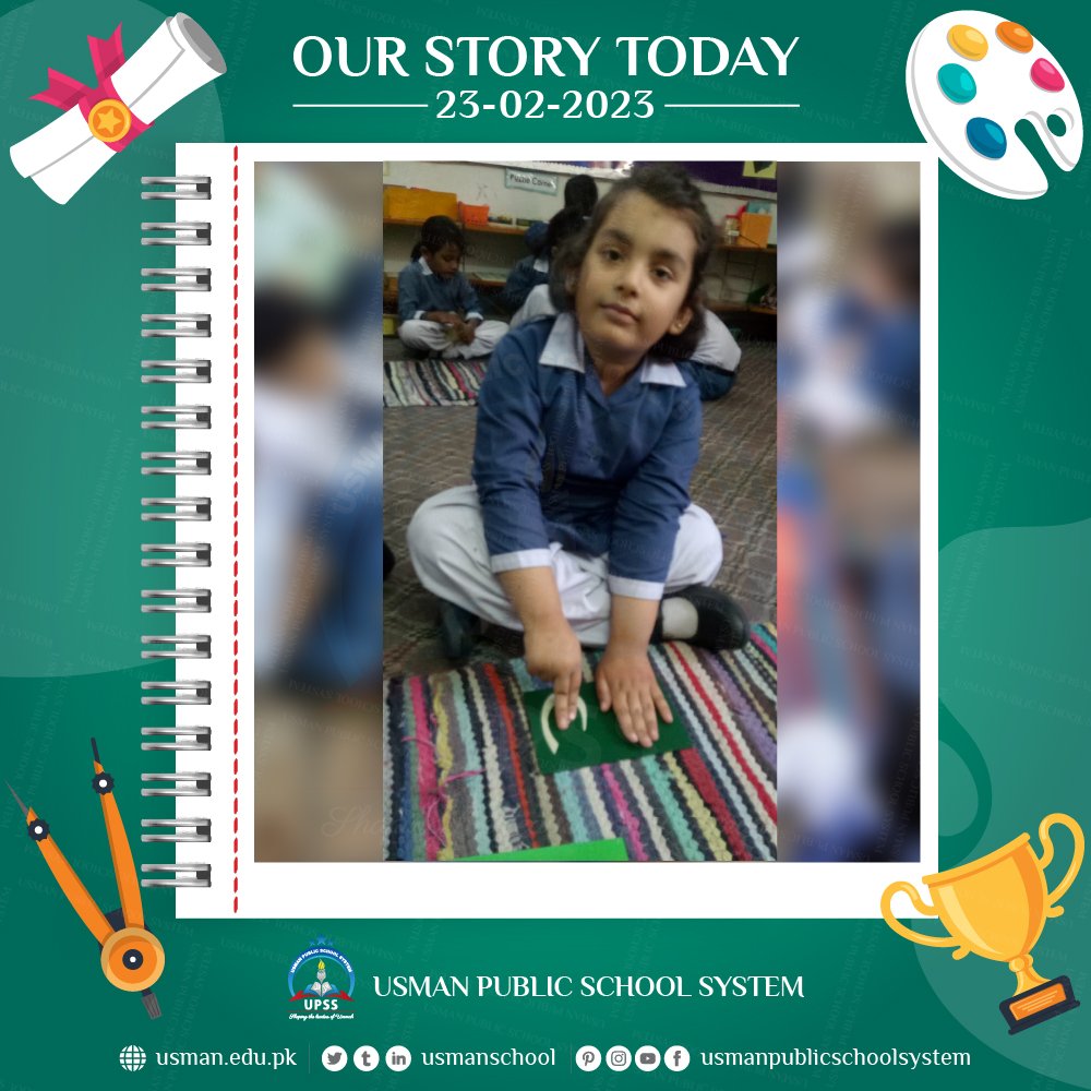 UsmanSchool's tweet photo. #DailyActivities #upss #usmanians #UsmanPublicSchoolSystem #2ndPost #February #Feb2023224 https://t.co/C7cIpwxuv2