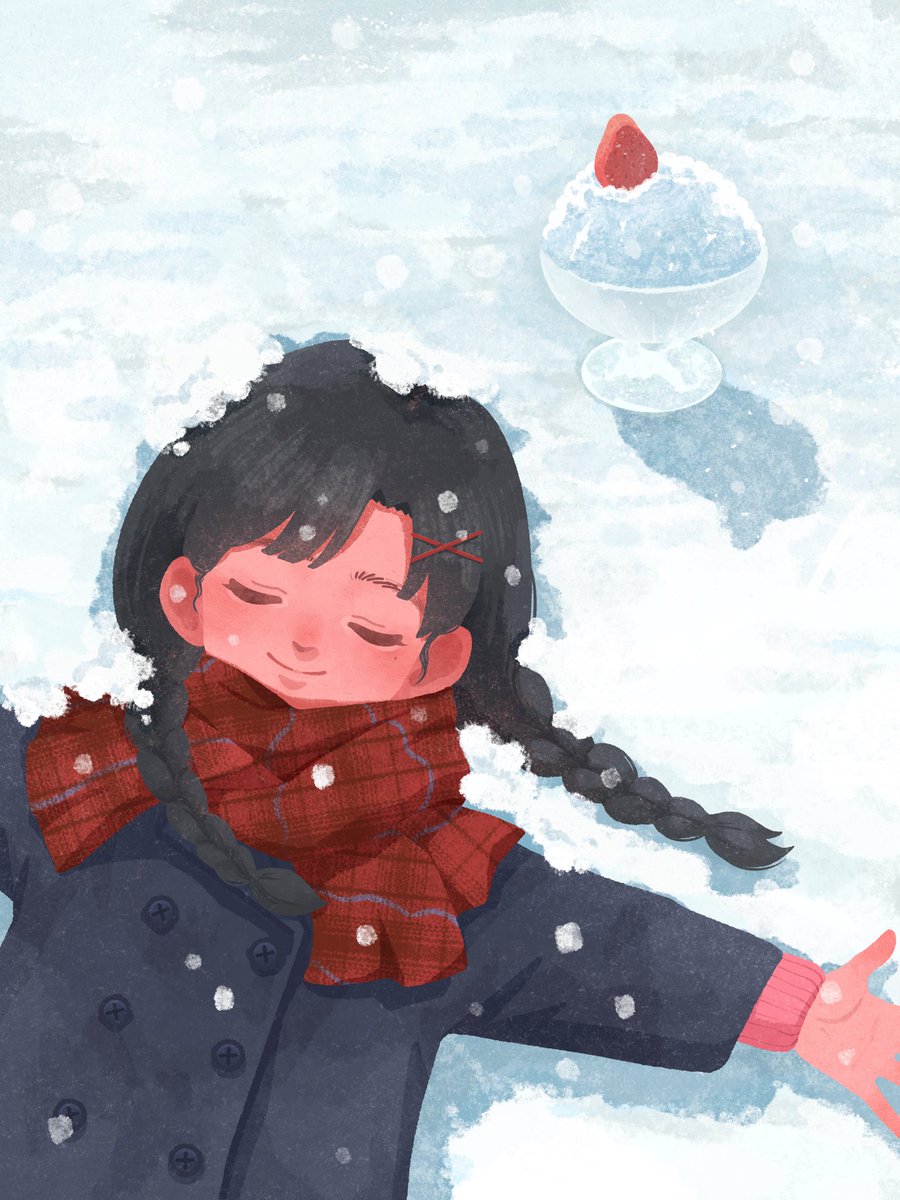 pillnemow's tweet photo. ❄️🍧
#illustration #插画 #イラスト https://t.co/ruPw8ELoCJ