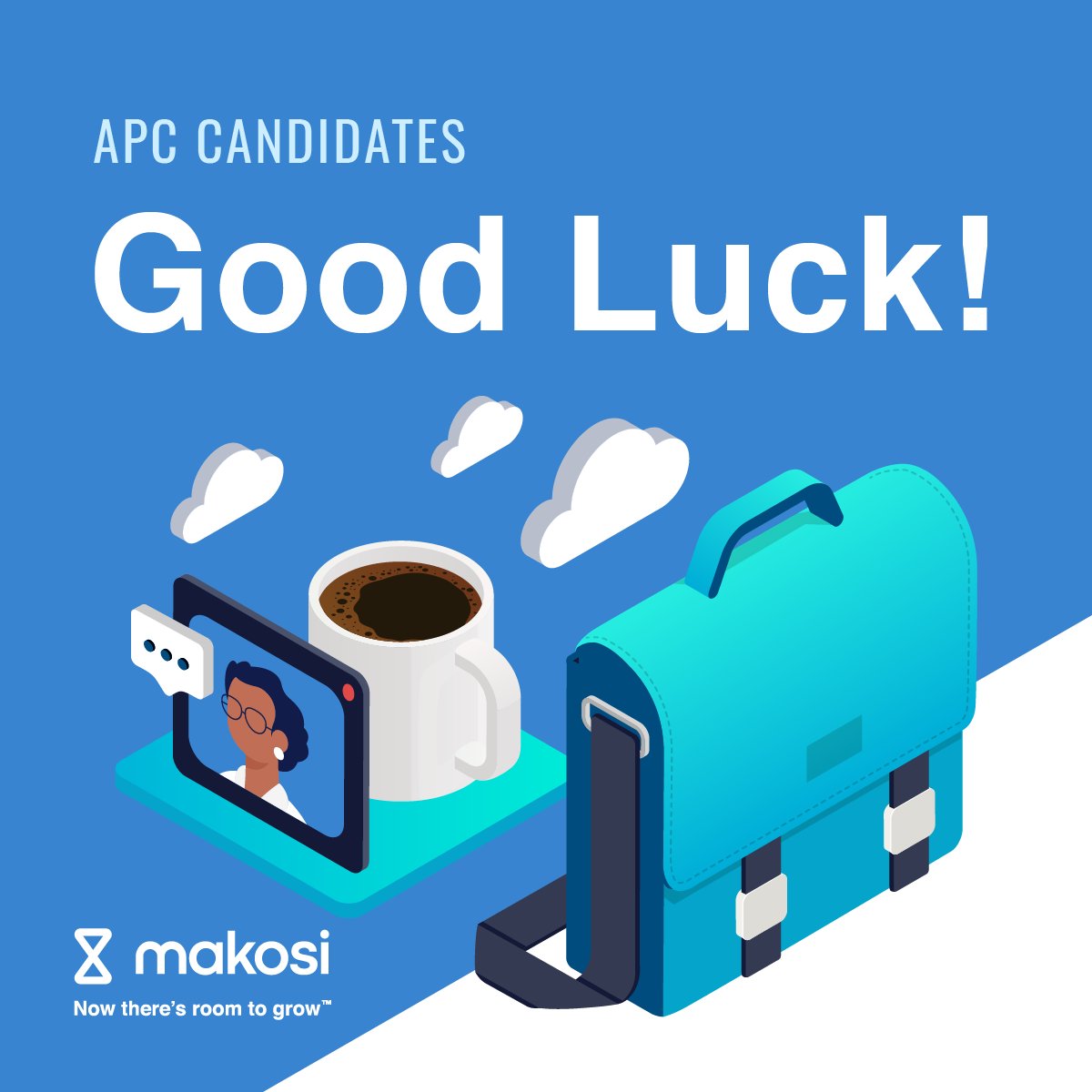 Makosi wishes you all the best with your APC results today. Regardless of the outcome, we're proud of how far you've come. You're all Rockstars! #APC2023 #MakosiAudit #Makosi