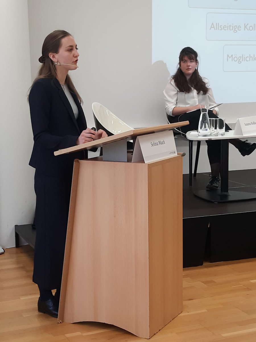 Tag 2 bei #YoungPIL23 startet mit Selina Mack <a href="/LMU_Muenchen/">Universität München</a>, die die Achtung des Fremden im Erbrecht anhand aktueller Entscheidungen in Österreich und Deutschland betrachtet #IPRNachwuchs <a href="/FreudSfu/">Sigmund Freud PrivatUniversität Wien</a>