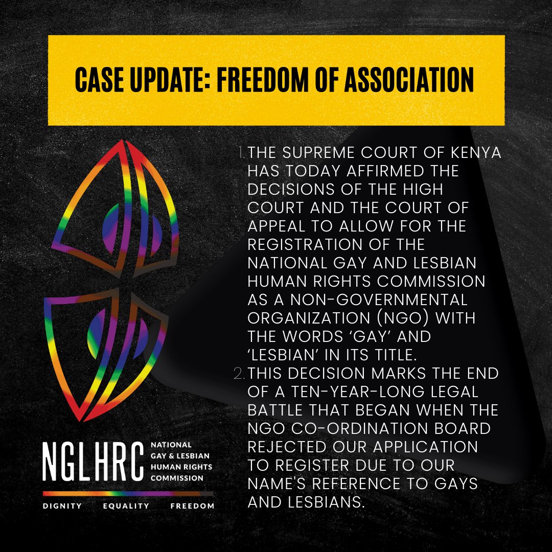 QueerSpacKe's tweet photo. The Supreme Court by a majority of 3-2  has castigated NGOs Co-Ordination Board on its refusal to register 4 LGBTQ organizations terming th act as discriminatory n a violation of their right 2 freedom of association under Art.36 of the Constitution
#JusticeForAll https://t.co/Bq0miBoakG