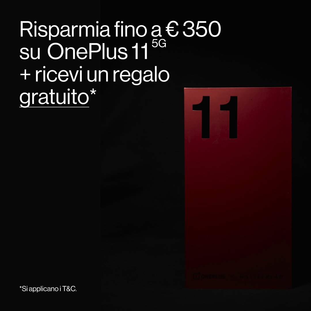 OnePlus Italia tweet media
