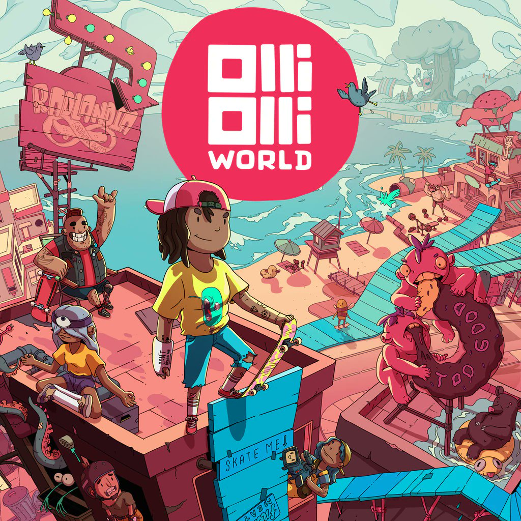 OlliOlli World wins Sports Game of the Year at the DICE Awards! One of the loveliest teams and projects I've worked on. Celebratory burrito for lunch today!