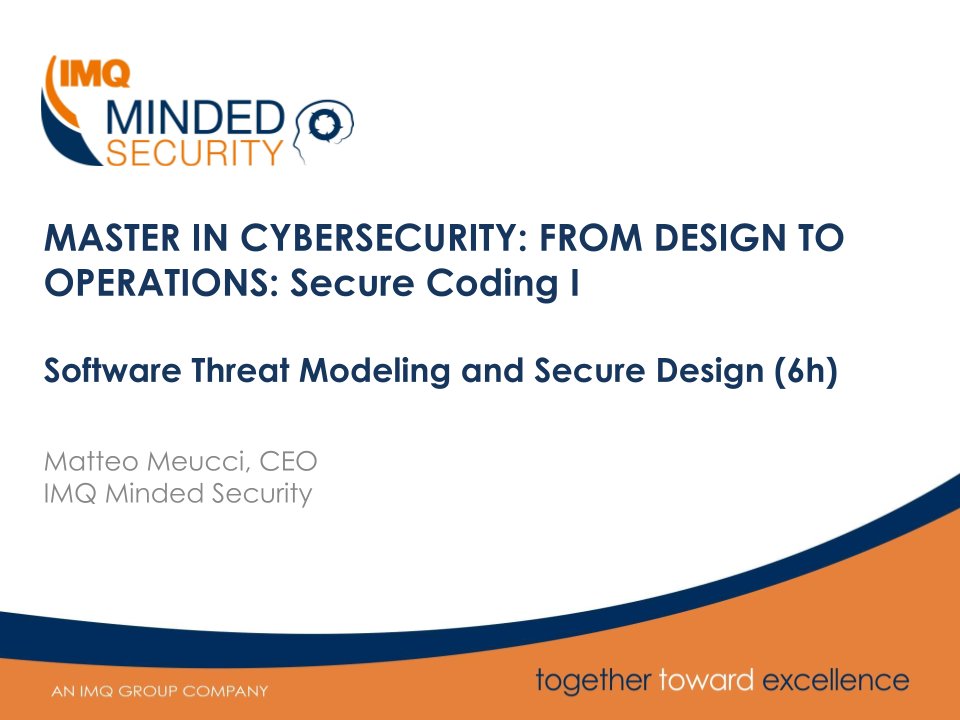 IMQ Minded Security tweet media