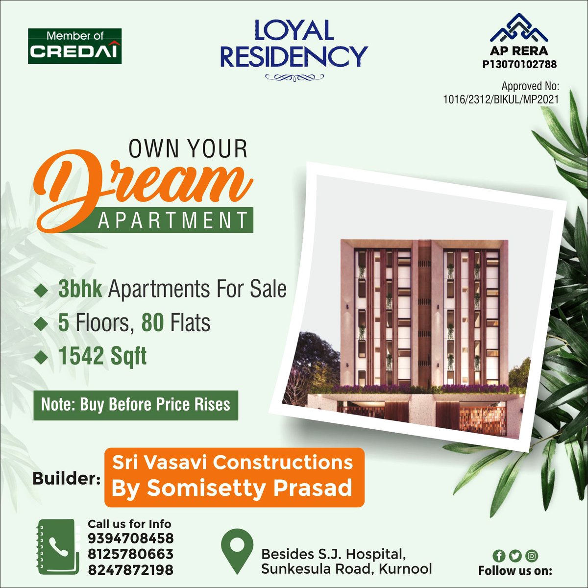 loyalresidency's tweet photo. @loyalresidency  𝐀𝐩𝐚𝐫𝐭𝐦𝐞𝐧𝐭𝐬 𝐚𝐥𝐨𝐧𝐠 𝐰𝐢𝐭𝐡 𝐬𝐚𝐭𝐢𝐬𝐟𝐚𝐜𝐭𝐢𝐨𝐧 𝐨𝐟 𝐭𝐡𝐞 𝐥𝐢𝐯𝐢𝐧𝐠 𝐜𝐥𝐨𝐬𝐞 𝐭𝐨 𝐡𝐞𝐚𝐥𝐭𝐡𝐜𝐚𝐫𝐞 𝐒𝐞𝐫𝐯𝐢𝐜𝐞𝐬.
👉  https://t.co/4Sec8UeW0r
☎️ 𝐂𝐨𝐧𝐭𝐚𝐜𝐭 𝐮𝐬: 9347309292/8125780663
📌 𝐒.𝐉. 𝐇𝐨𝐬𝐩𝐢𝐭𝐚𝐥,𝐊𝐮𝐫𝐧𝐨𝐨𝐥 https://t.co/g4CL0UF8RG