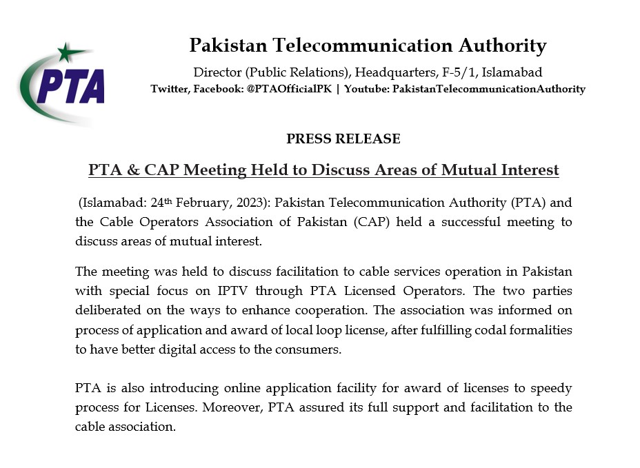 PTA tweet media