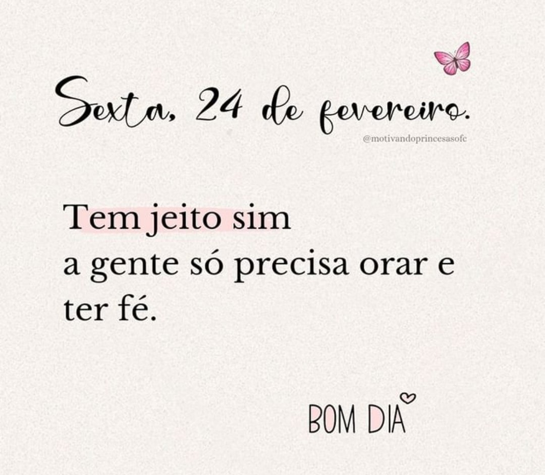 nandallucia's tweet photo. A fé move montanhas!
Bom dia, sextou!
🤍🤍🤍
#jadrevive https://t.co/rQSP0OUZZW