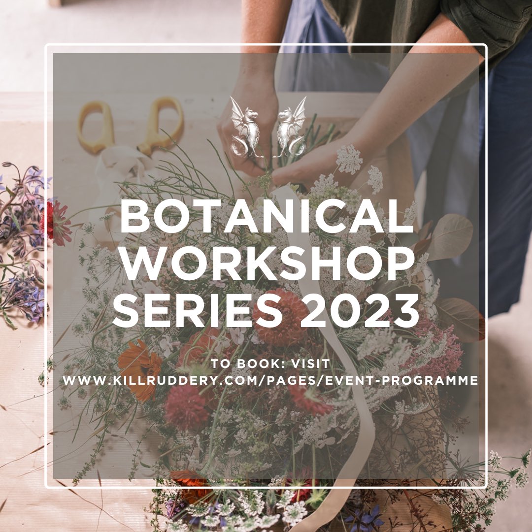 killruddery's tweet photo. We are delighted to launch this year’s Botanical Workshop Series (kicking off this Sunday!), welcoming back so many experts to share their knowledge with us. 

For more information or to book your spot, visit https://t.co/h2GK31jkyx 🌿🌷💫
.
.
.
#lovekillruddery #eventprogramme https://t.co/4P8A685pt9
