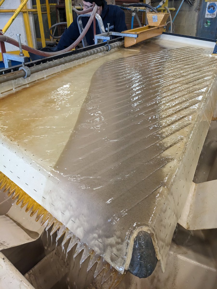 holmanwilfley's tweet photo. Mineral Sand investigation @WAtruro using the Holman Wilfley 2000.
#mineralsands #mineralprocessing #gravityseparation https://t.co/jHHlH2WSml