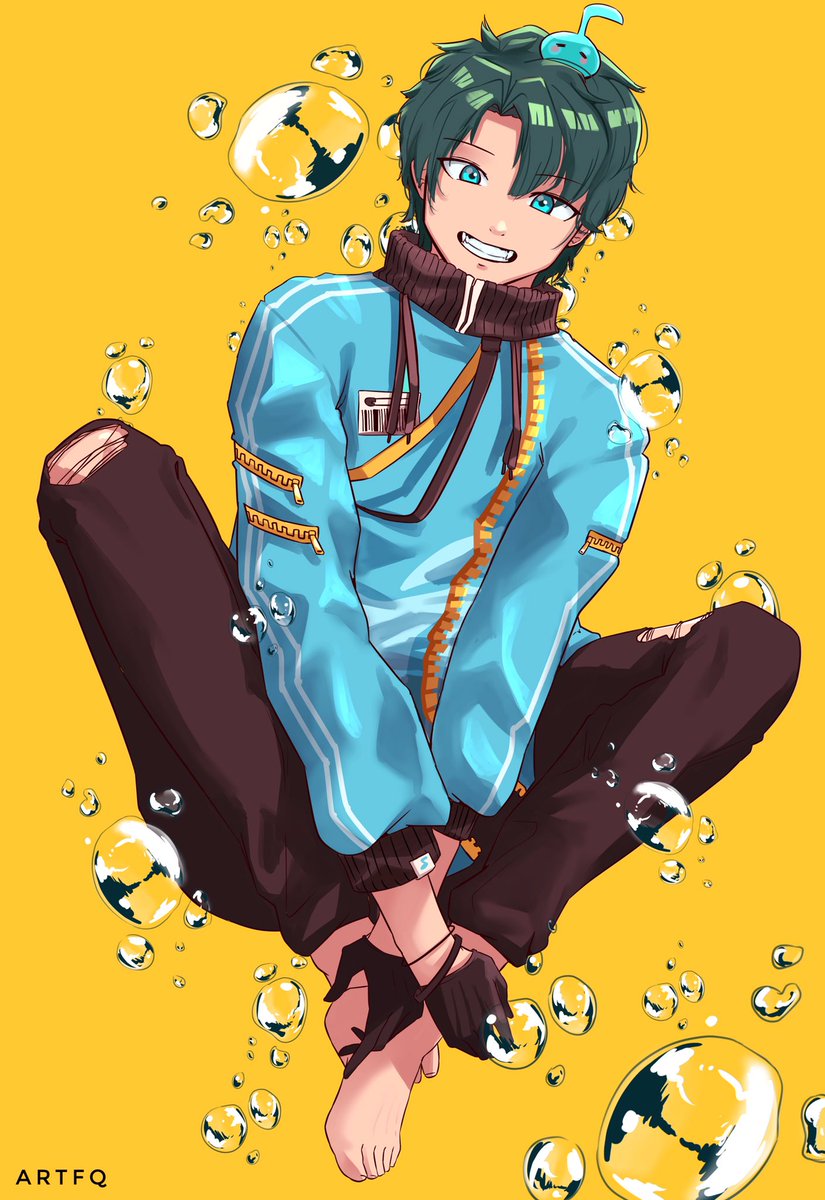 CrimeForAll's tweet photo. @BionicApex — cursed under his breath.

Hayato Daniels (17): Slime Time

Anything touched by his appendages can take on the properties of slime—sticky, slippery, gooey, etc.

In this case, it was the floor beneath Proto's feet. Hayato didn't get to make contact with that particular — https://t.co/3Oa9glSmfe