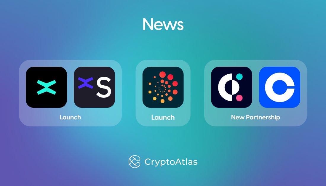 CryptoAtlas_io's tweet image. TODAY&apos;S NEWS⚡️

🚀 @xSafeapp launches on the @MultiversX Mainnet.

🚀 @emurgo_io opens Beta of its @Cardano_CF-based social platform Cardano Spot.

🚀 @Covalent_HQ announces that its #UnifiedAPI will be integrated with new @coinbase L2 @BuildOnBase.

➡️ cryptoatlas.io/news