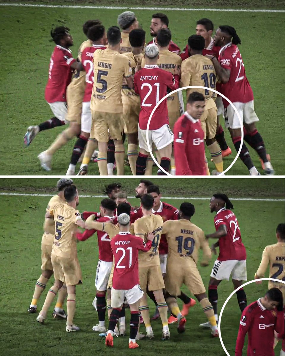 Casemiro has learned his lesson 😅