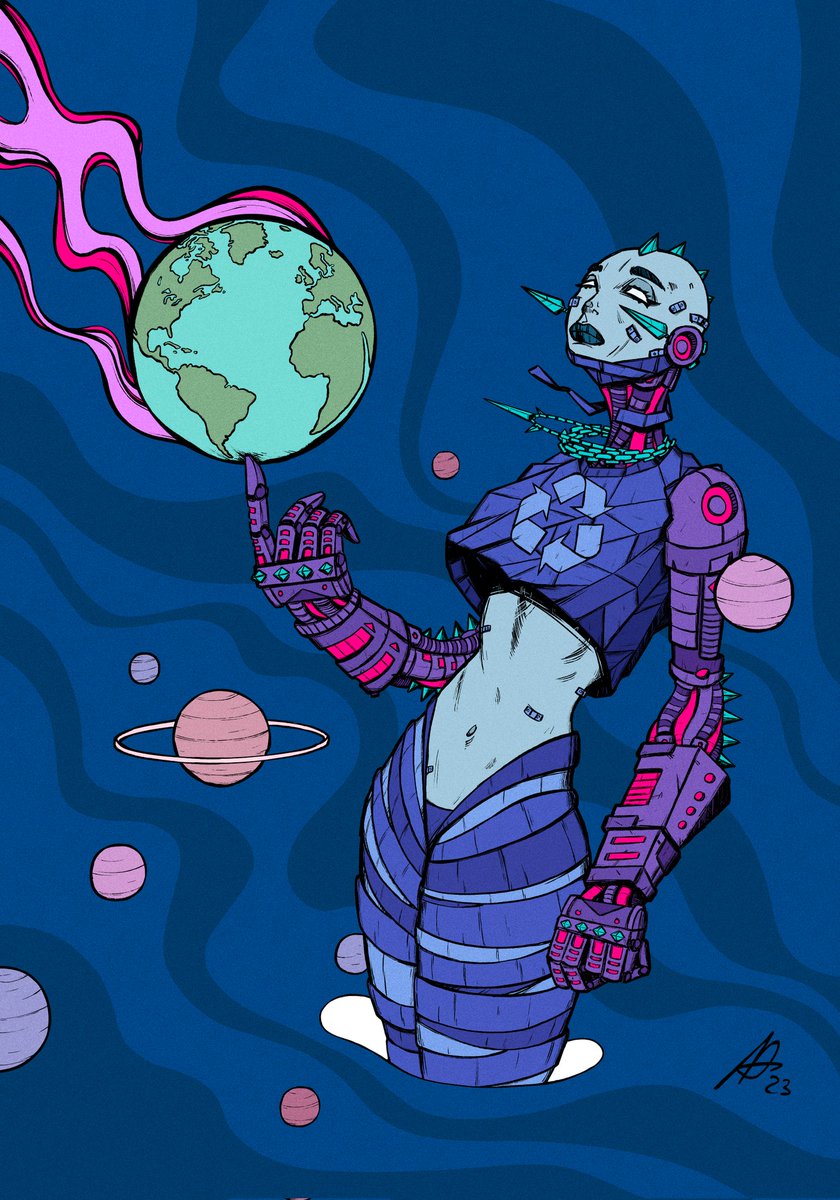 AndreVieira.eth (@andrevieiraart) on Twitter photo "PLAYING GOD"
My very first Open Edition NFT is now available on <a href="/niftygateway/">Nifty Gateway Studio</a>:
niftygateway.com/collections/lup
The illustration is visualizing how humanity is playing around with planet earth. Treating it like a disposable toy. Careless.
Retweets and Likes are highly appreciated ๐โก๏ธ "PLAYING GOD"
My very first Open Edition NFT is now available on <a href="/niftygateway/">Nifty Gateway Studio</a>:
niftygateway.com/collections/lup
The illustration is visualizing how humanity is playing around with planet earth. Treating it like a disposable toy. Careless.
Retweets and Likes are highly appreciated ๐โก๏ธ