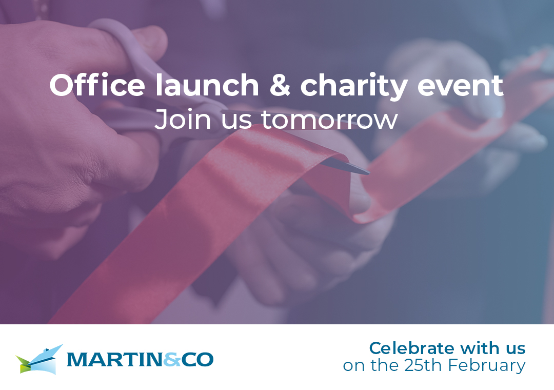 Join us tomorrow for our office launch and charity event!

We’re at the Ground Floor at the Victoria Plaza from 10am-4pm.

We’re running a raffle and loads of games with lots of prizes to be won. All proceeds go to Southend foodbank.