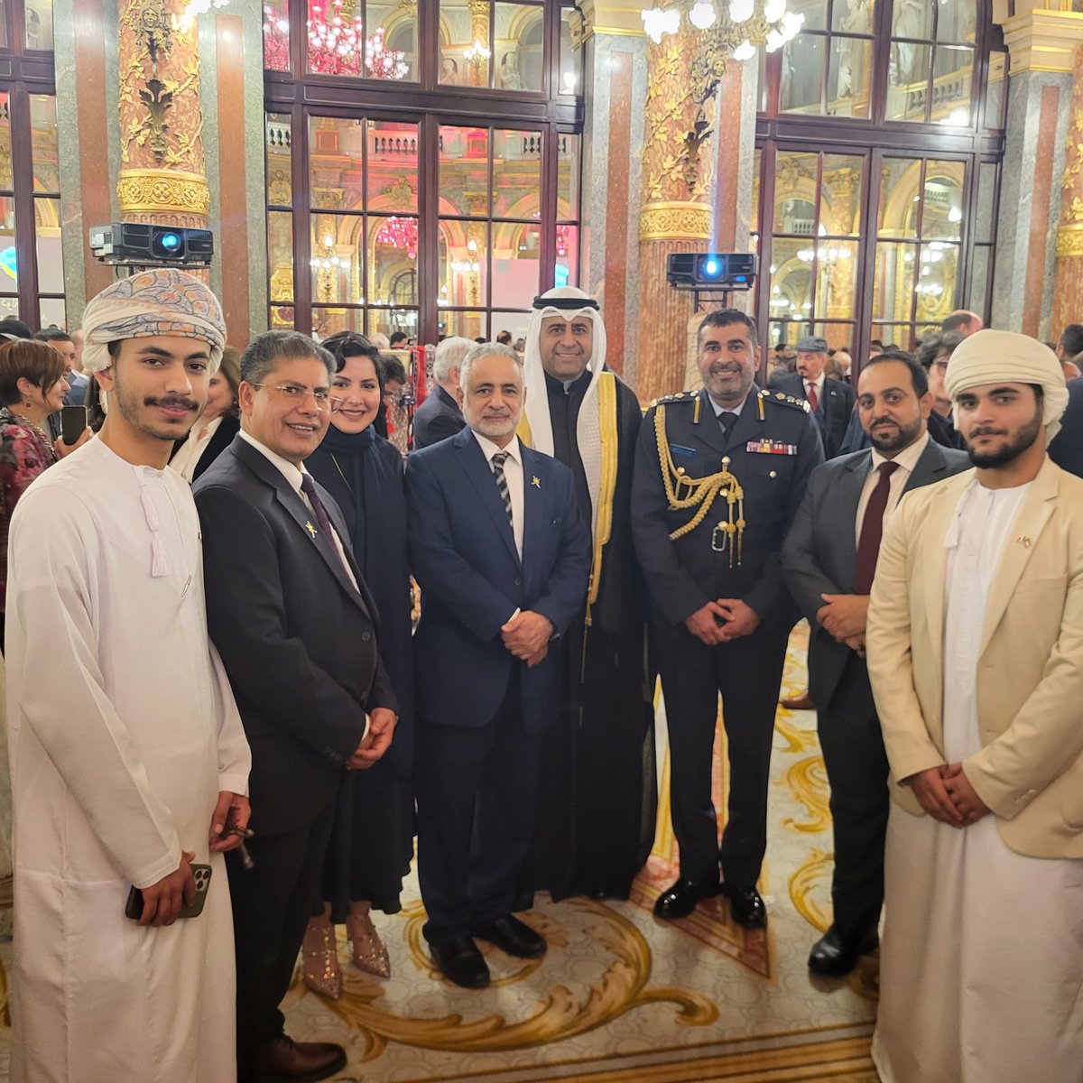 يتقدم الوفد الدائم لسلطنة عمان لدى اليونسكو بخالص التهاني والتبريكات لدولة #الكويت وشعبها الشقيق بمناسبة ذكرى العيد الوطني، متمنين للدولة الكويت🇰🇼 الشقيق مزيدا من التقدم والازدهار