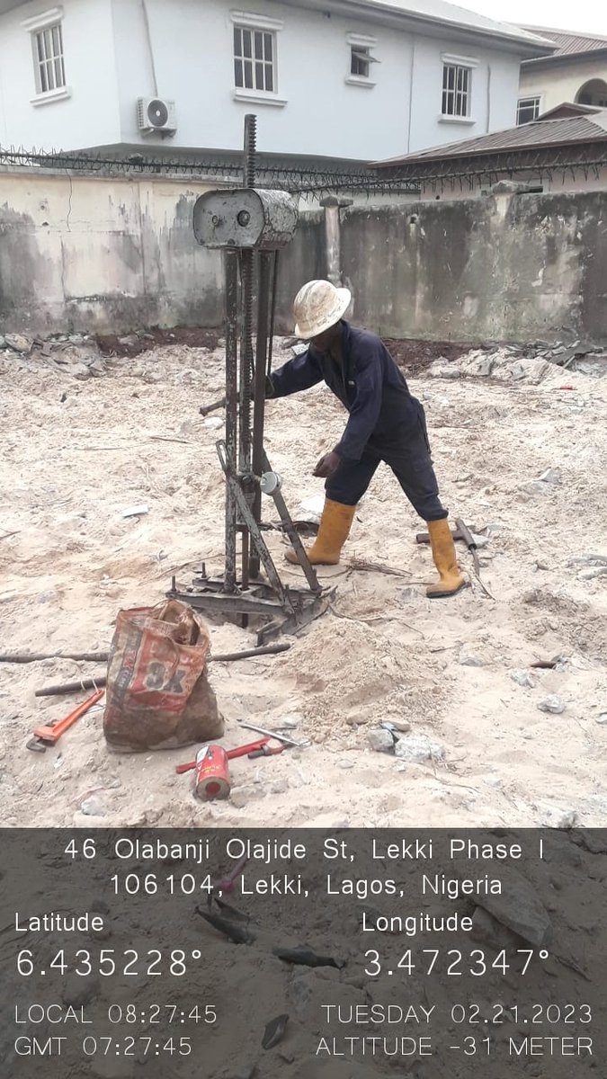 Jonjoe_Geotech's tweet image. At Jonjoe Geotechnical, you can always bank on us to deliver quality service to our client

Image feeds of at Royal Garden Estate, Ajah.

#geotechnicalengineering 
#geotechnicalconsulting 
#customerservice 
#JonjoeGeotech 
#jonjoegeotechnical
