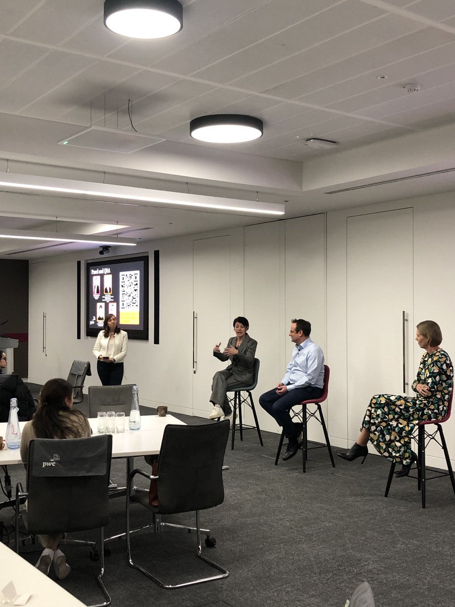 Delighted to welcome 80 students from #KingsBusinessSchool to our offices earlier this week to talk all things #HRConsultancy. We discussed the importance of @PWC_UK’s  purpose, values and behaviours, and how we’re driving an inclusive culture where we embrace difference.