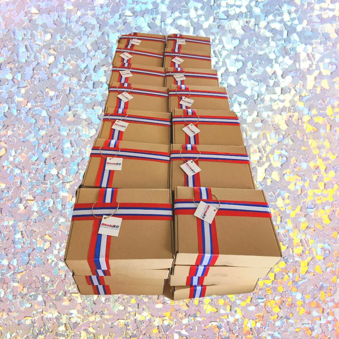 boxofgoodiesmm's tweet photo. Our recent bulk order. 🥰🎁

Thank you RiteMED and Trifecta Brand Lab for the trust and for ordering 100 box of goodies. 🥰 

Til our next transaction po. More powers to your company! ✨️❤💙🩶 

#boxofgoodiesmm #boxofgoodies #companyevents #bulkorder #RiteMED #TrifectaBrandLab https://t.co/kxvNlcitwk