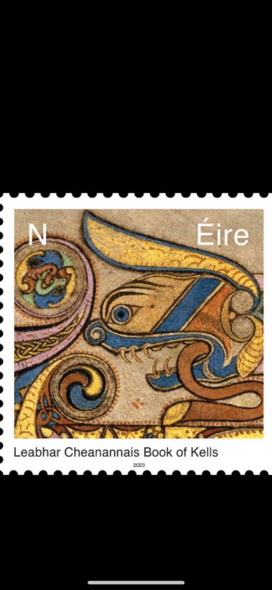 Book of Kells stamps for Patrick’s Day are WILD! Could be oriental, could be tattoos…