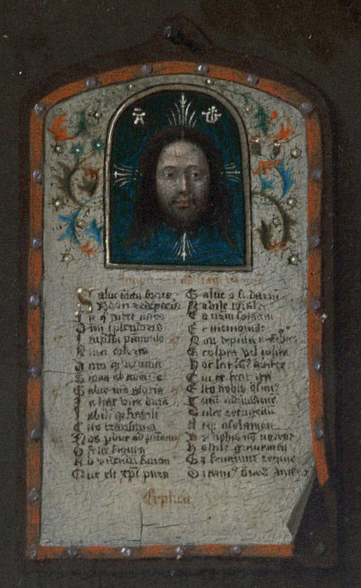 ColeccionMMoret's tweet photo. Durante las visitas guiadas a mis exposiciones, en muchas ocasiones me han preguntado que utilidad tenían las estampas en la antigüedad. En estos dos retratos de Petrus Christus de hacia 1450-1460 tenéis la respuesta. 

Old Master prints in Old Master paintings: Petrus Christus. https://t.co/m2aTdYPaSx