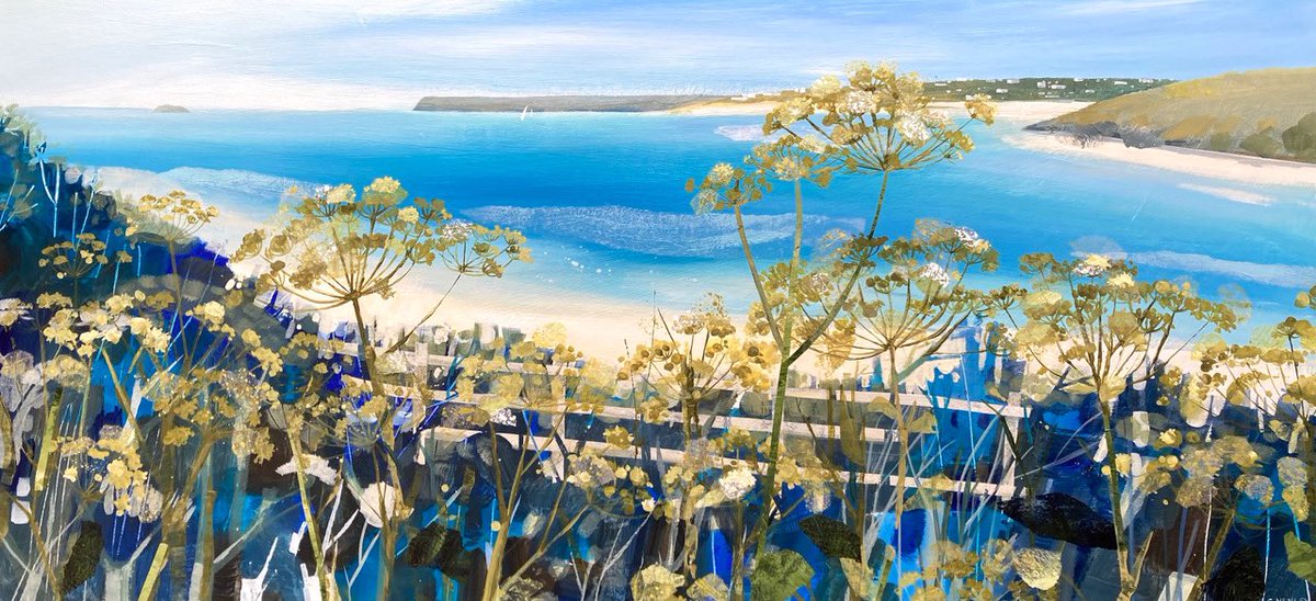 ClaireHenleyArt's tweet photo. I’m happy to see that this burst of spring has found a new home courtesy of Padstow Gallery.
And off I go to Bath - private view at @bathartfair this evening and there are paintings to be hung. #bathartfair #bathartfair2023 #cityofbath https://t.co/4srS51uUP5