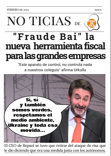 Maz, Imaz mentiras...