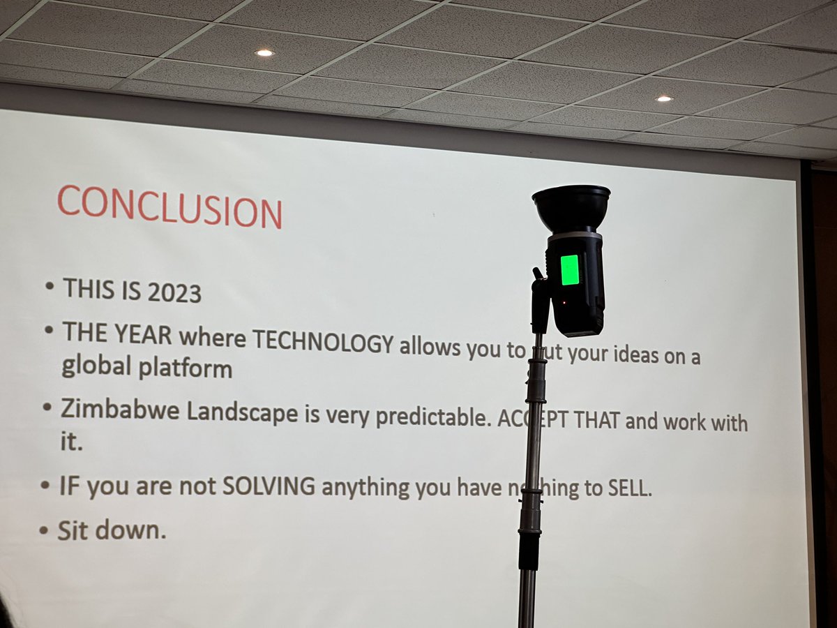 MarketersZim's tweet image. If you are not solving anything to sell sit down as @keniasmafukidze wraps up his presentation!