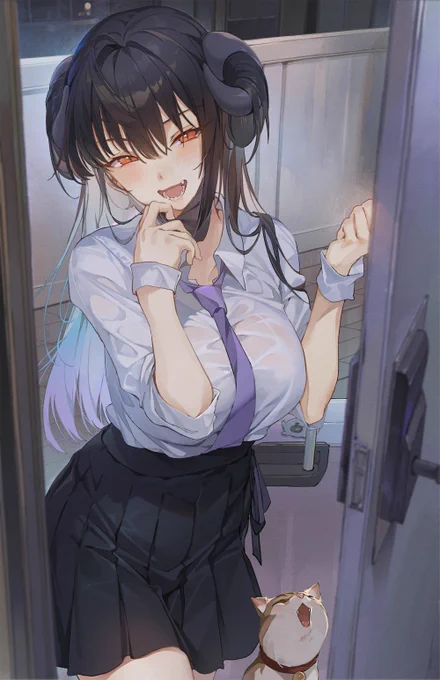 「しつれいします...」 