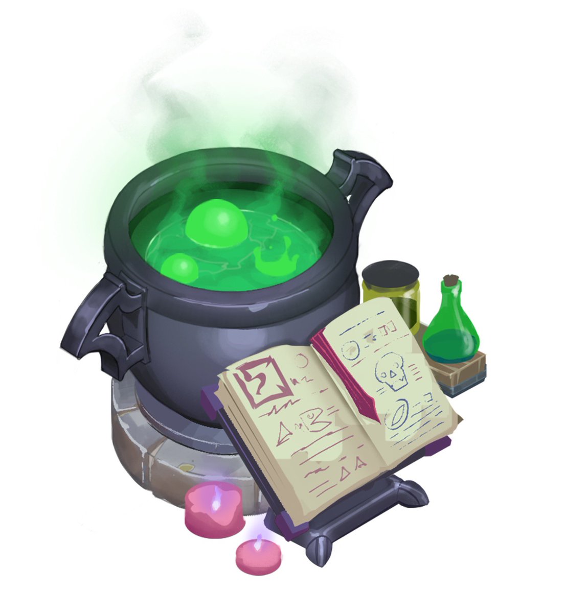 Potion making will be a big part of the game! Which cauldron would you chose for your home? 🪄

#indiedev #gamedev #cosygaming