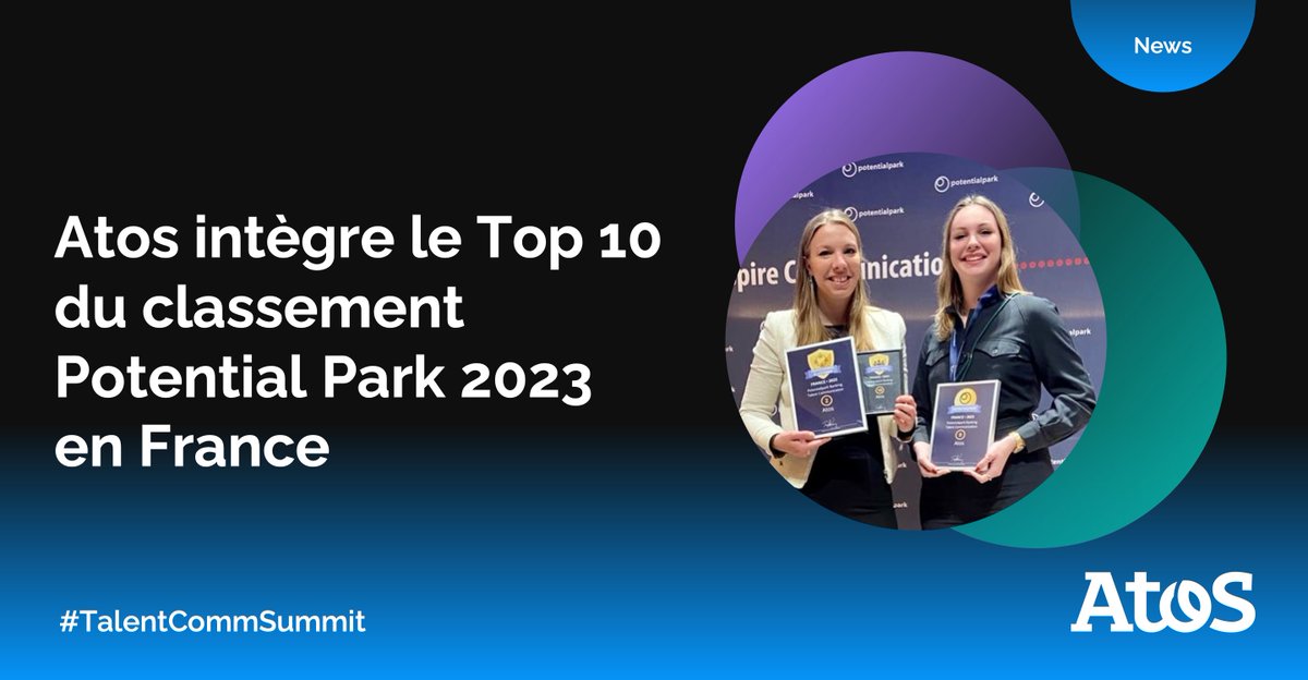 MrAnupShetty's tweet image. Atos a rejoint le Top 10 du classement général 2023 @PotentialparkAB en France 👏 En détails :
👉 la 2ème place dans la catégorie plateformes professionnelles
👉 la 10ème place pour les réseaux sociaux.
➡️ atos.net/fr/2023/news-f… #TheFutureIsOurchoice #TalentCommSummit