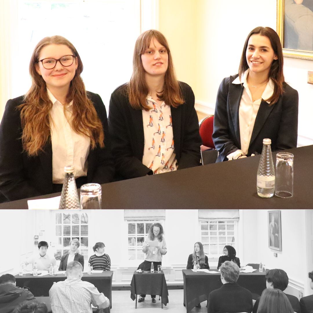 PipersCornerSch's tweet image. We were honoured to host the Regional Finals of @theESU School&apos;s Mace Debating Competition. An exciting evening saw @RadleyCollege as victors, and our #PipersSenior and #PipersSixthForm Debating Team proved quite the challenge to beat! Well done to all involved. #PipersPride