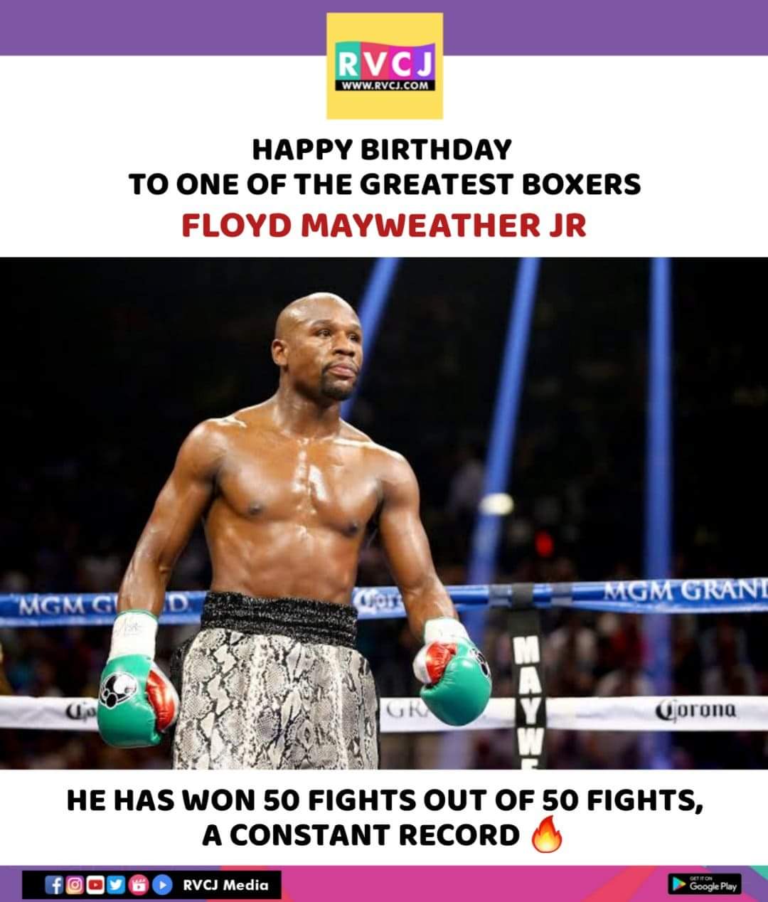 Happy Birthday Floyd Mayweather Jr.    