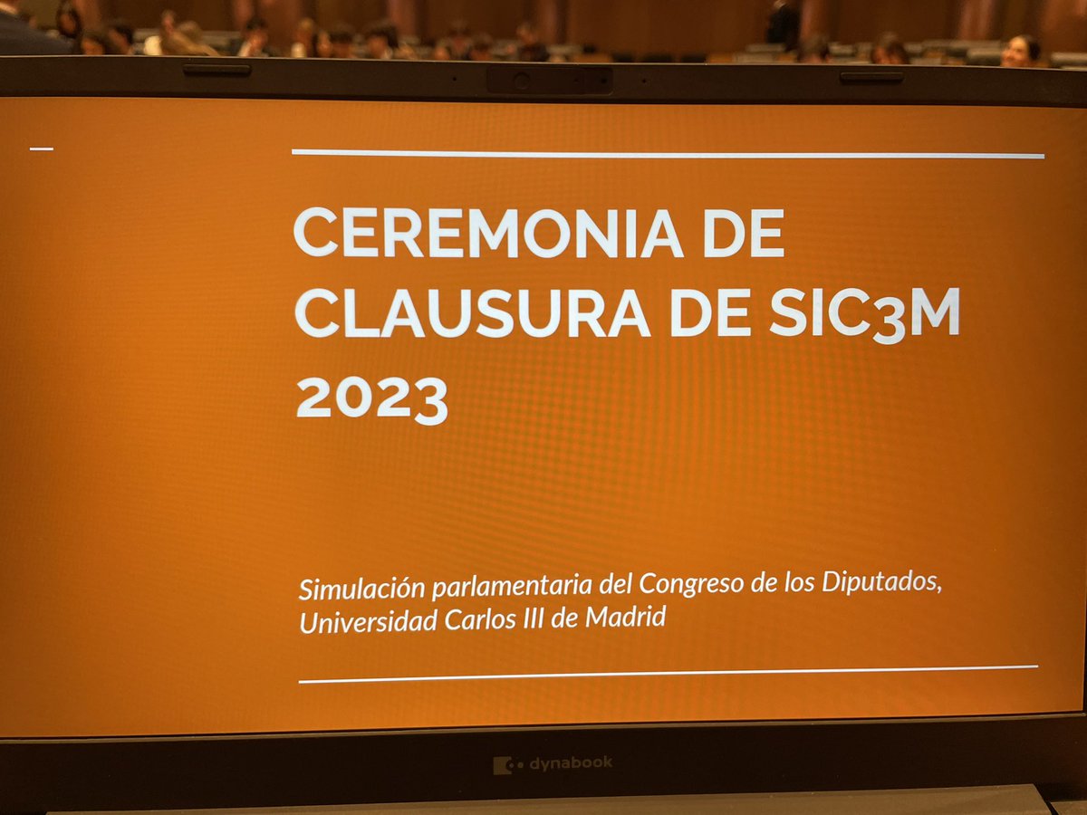 FCSJ_UC3M's tweet photo. Hoy trasladamos la @FCSJ_UC3M al Congreso de Diputados para clausurar  SIC3M , modelo de simulación parlamentaria de la @uc3m organizado por la Asociación de estudiantes AGORA. https://t.co/ucgbcWJm9o