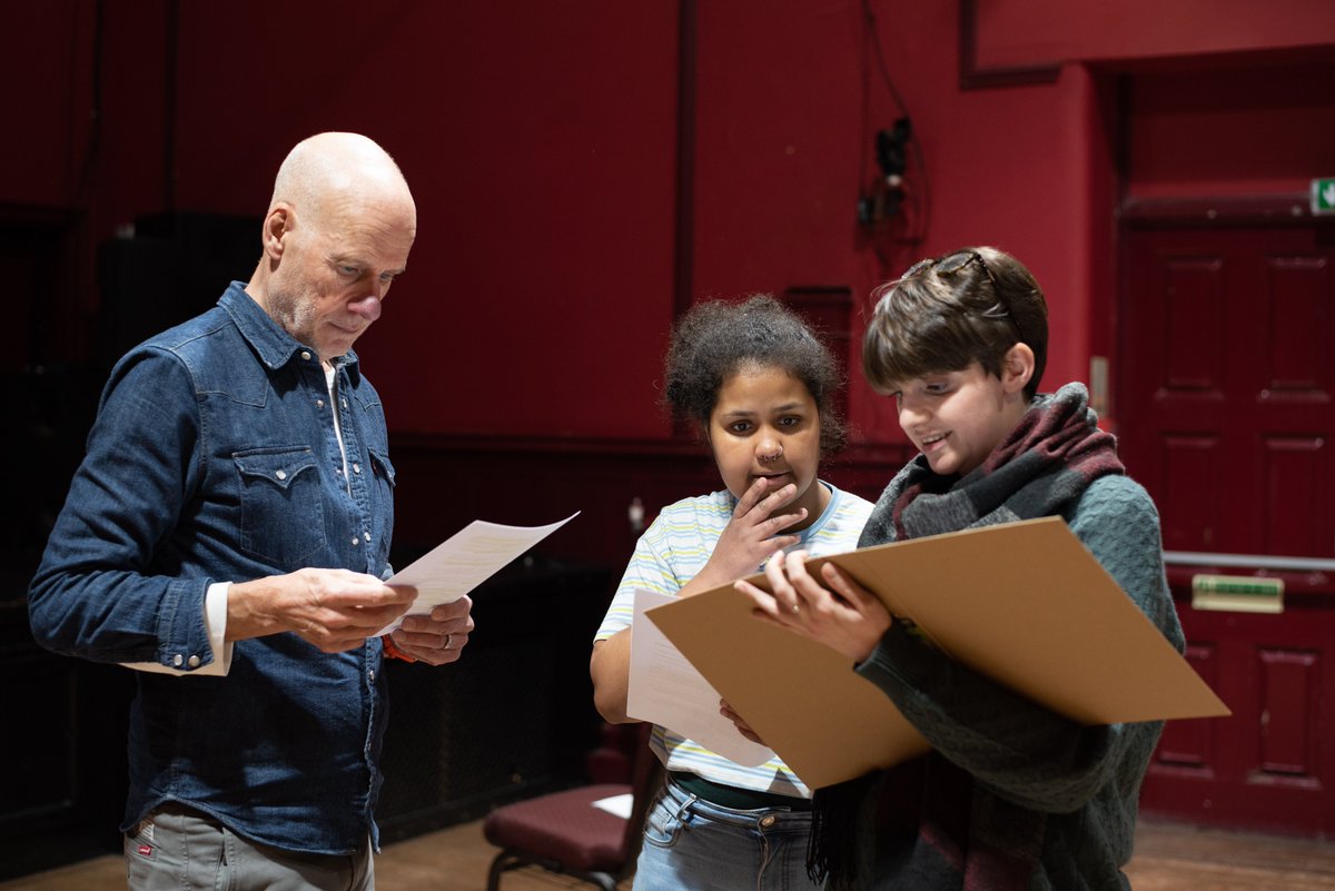 UpTheRdTheatre's tweet photo. Beneath the Banner #rehearsal shots! 
@Philip_Gill1 Ellinor Larsson @jodieclicks @aileenekelly 
@HighlightsRural @KirkgateArts @RuralArts @spotonlancs @ApplauseTouring  @NCMME @castindoncaster @CarnegieTheatre @wetherbycouncil 
Taken @TheAstorTheatre by @MSTPHOTOGRAPHY3 https://t.co/c1RwaOiBN2