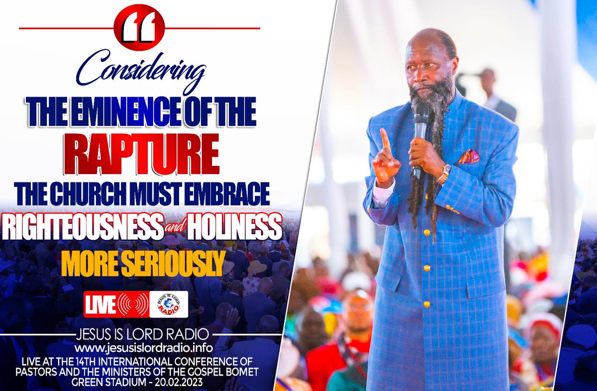DcLitunda's tweet photo. The LORD has sent HIS TWO MIGHTIEST PROPHETS to this Generation with very Simple Message; "PREPARE THE WAY, THE MESSIAH IS COMING.

It is a Message of Love because no one wishes to go to Hell. Hell was created for Satan together with HIS agents.

#BibleWonderRevived https://t.co/5tfHt6uwTa