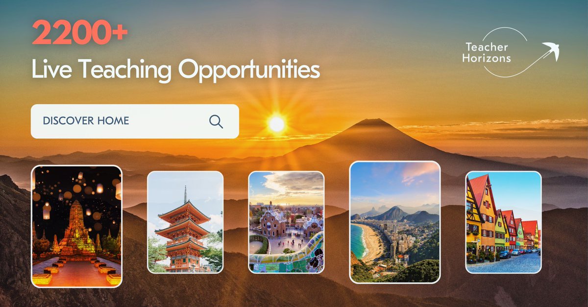 Teacher Horizons on Twitter "Teacher Horizons currently has over 2200