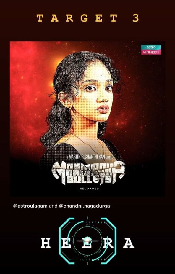 ParvinNair15's tweet photo. Target No.3 - Welcoming Heera into the Universe of Manmadha Bullets Reloaded.
#NEW6 #newtarget #ASTRO #series #tamil #action #Love #mbr #mbs2 https://t.co/K7DIMvHwLz