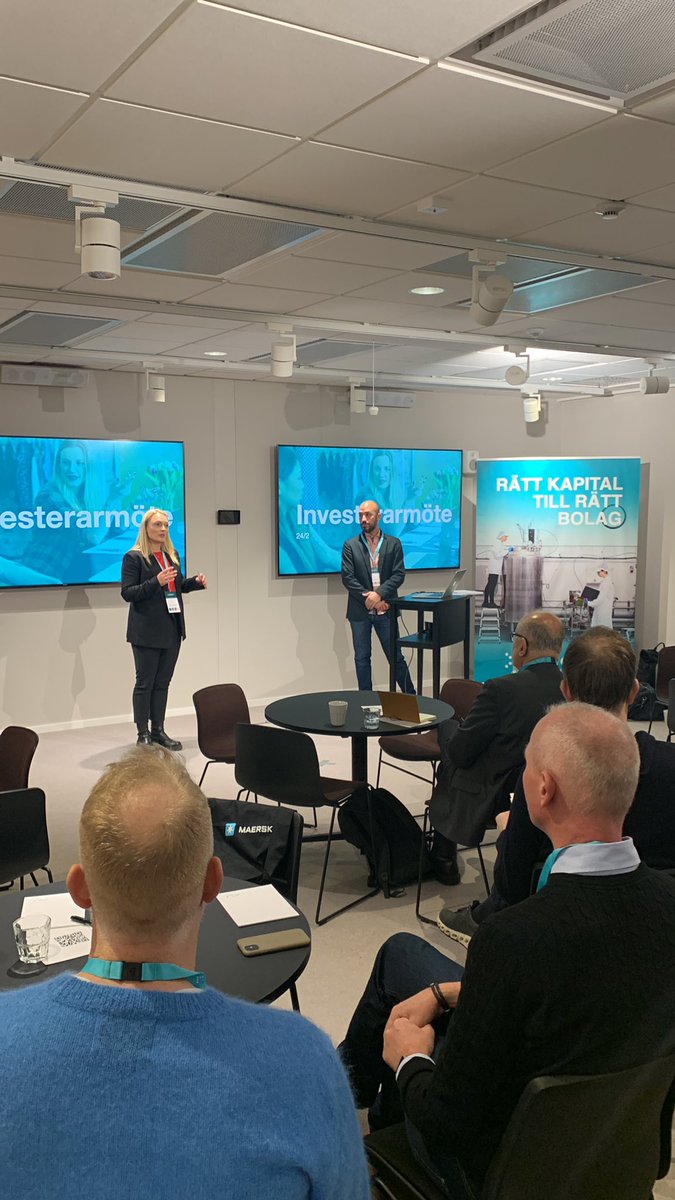 Investerarmöte på Connect väst! Rummet är verkligen packat med kapital vilket är superspännande! Bolagen är Evviva, NorthSence, Alfred Technologies, Emigreate, Giggleer, Freedrum