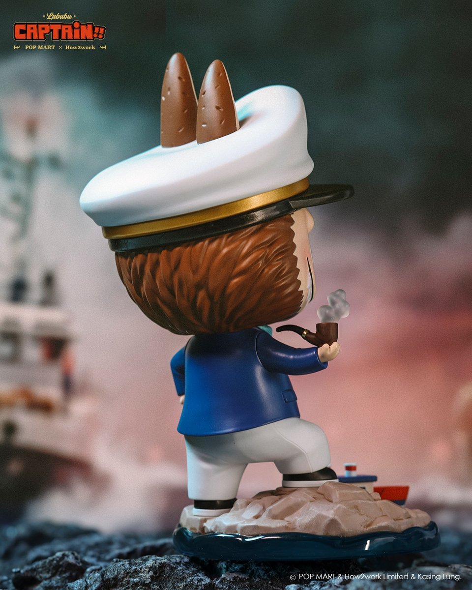 🆕⚓️🆕LABUBU Captain ビッグサイズ🆕🚢🆕 頼もしいLABUBU船長と一緒
