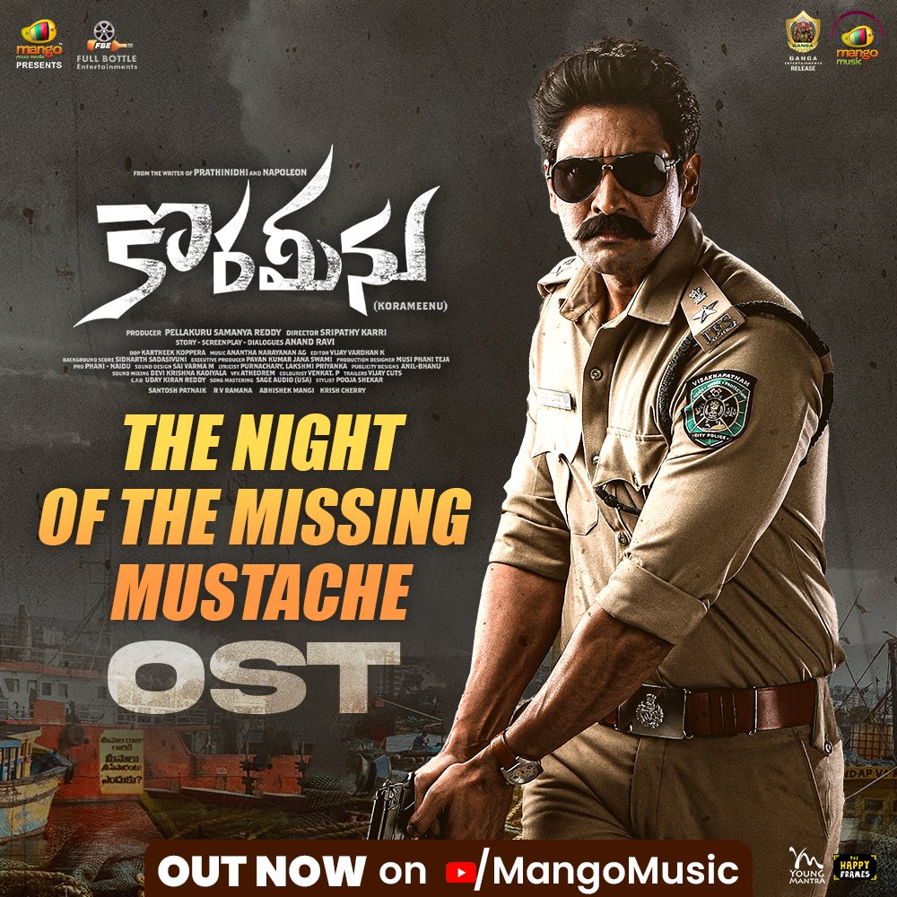 MangoMusicLabel's tweet photo. Listen to the fiery beats of #TheNightoftheMissingMustache from #Korameenu out now on @MangoMusicLabel
🔗 https://t.co/SeWtfRqX0l
#KorameenuonPrime
#AnandRavi #KishoriDhatrak #HarishuThaman #Shatru #RajaRaveendar #KarriSripathy #ATheoremStudios #MangoMassMedia #MangoMusic https://t.co/EwFckXotET